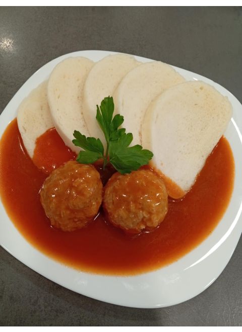 Poľnohospodársko-obchodné družstvo Abrahám 1 PODABRAHAM - gulky v paradajkovej omacke